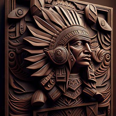 3D model aztec (STL)